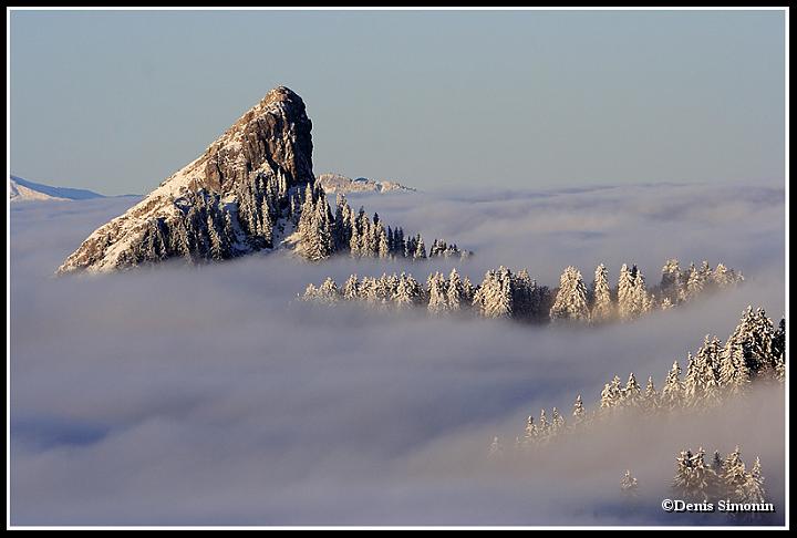 La Pinea depuis le Charmant som - PNR de Chartreuse